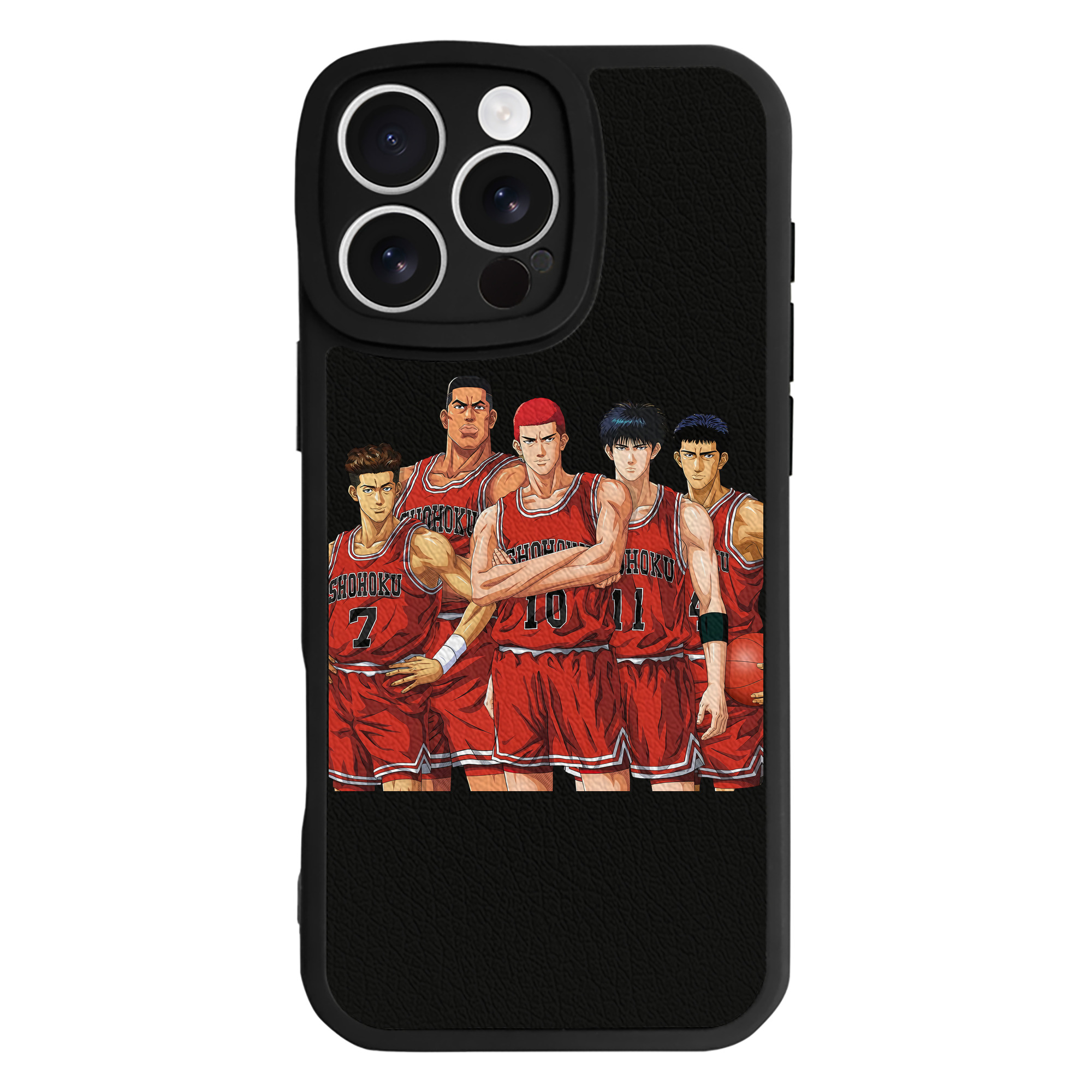 （画像用） SLAM DUNK／スラムダンク 【iPhone 16シリーズ対応】シリコンスマホケース（レザー調） 材質：シリコン